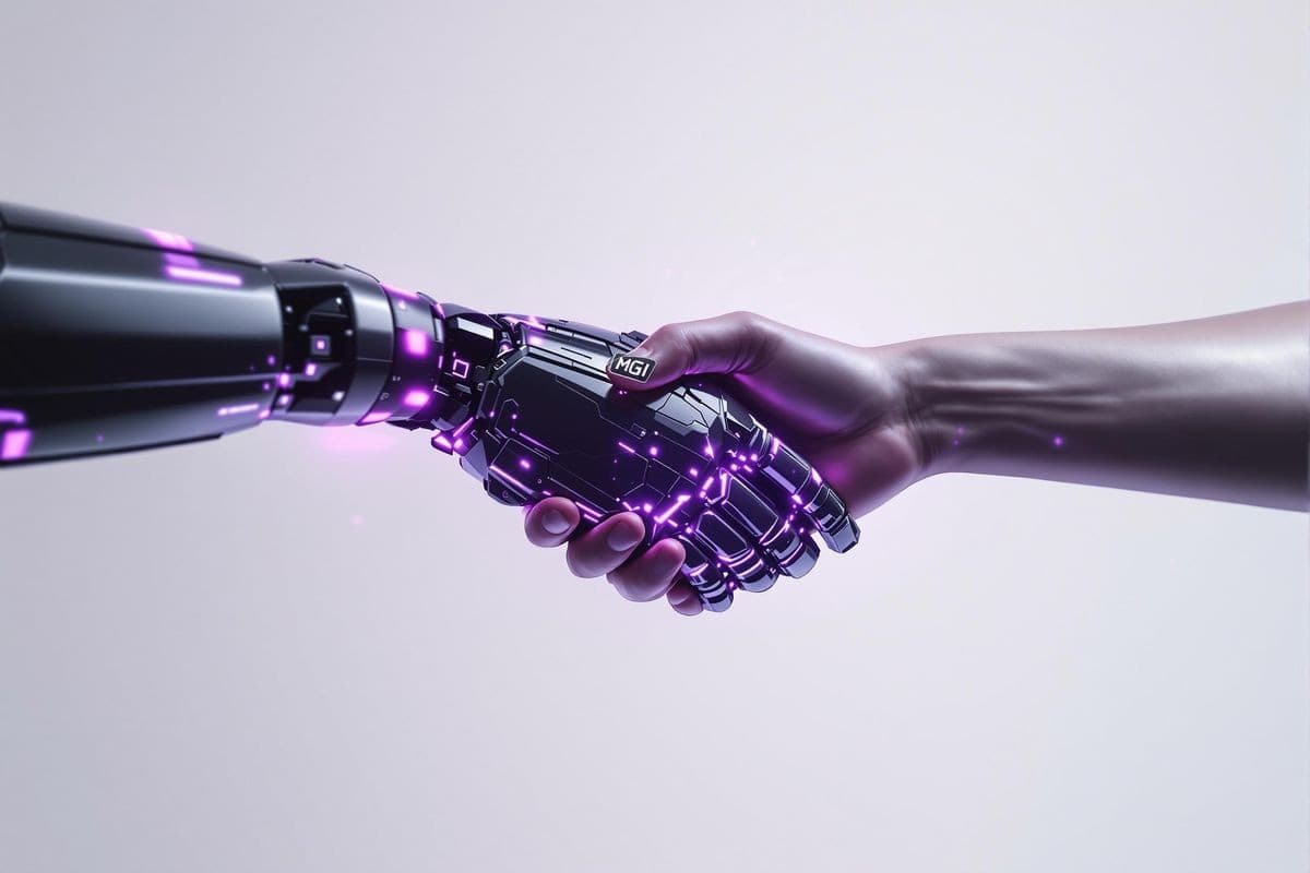 Human and AI partnership